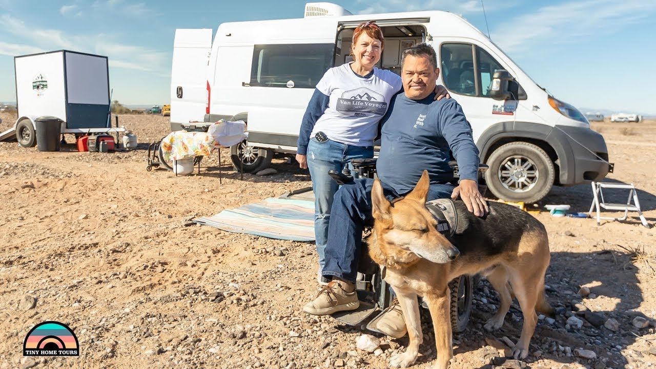 Wheelchair Accessible Ford Transit for Disabled Couple