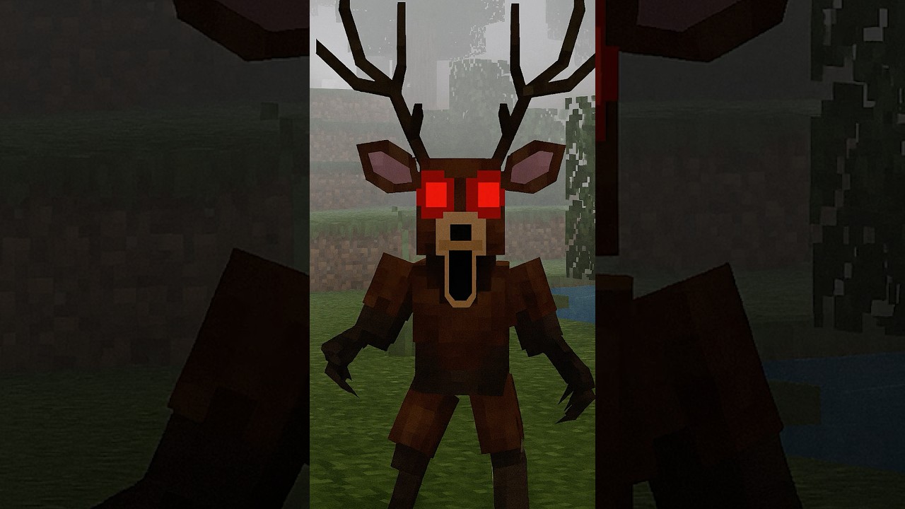 99 NIGHTS in the FOREST&hellip; in MINECRAFT?! 😨 (Roblox)