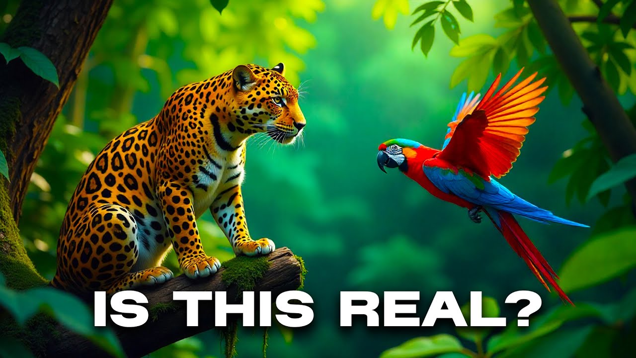 Unseen Jungle: The Most Beautiful Rainforest Wildlife (4K)