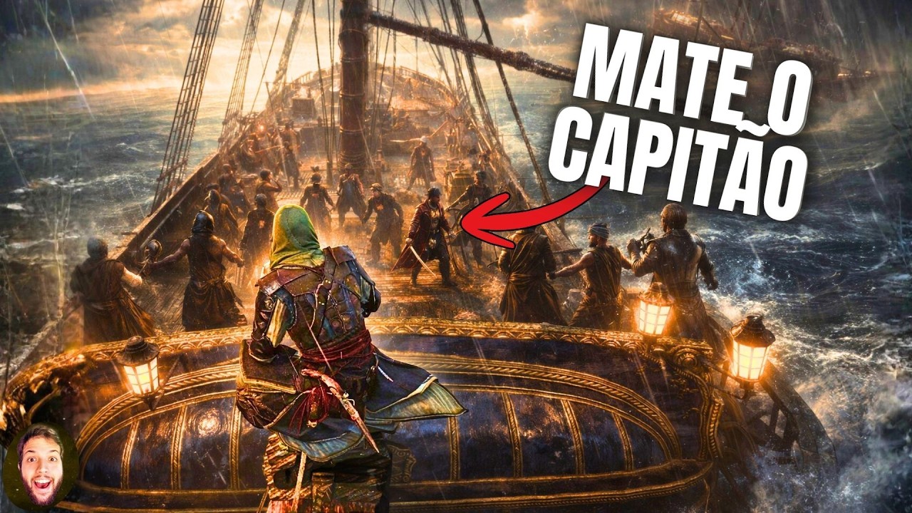 Invadi e ROUBEI um navio no Assassin's Creed Black Flag