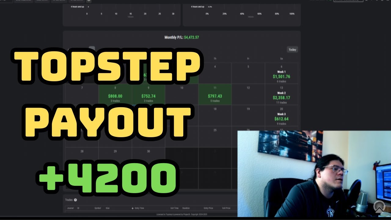 I got my first payout with TopStep!