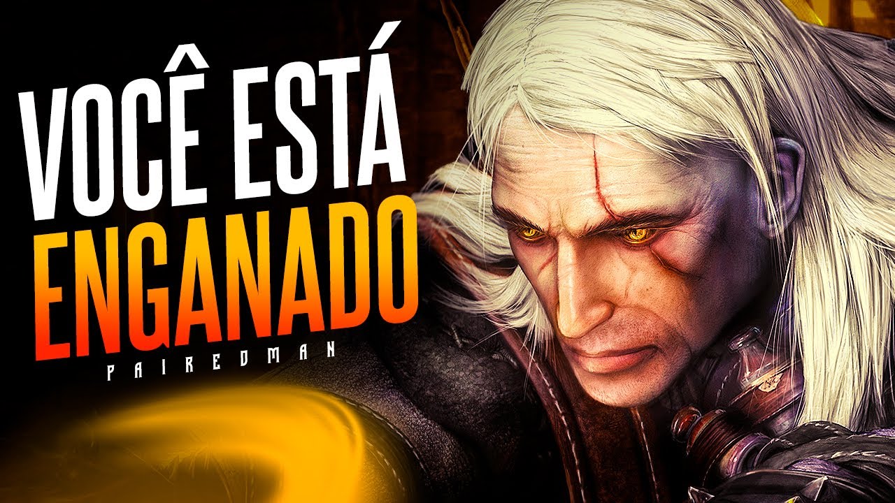 The Witcher 1 &eacute; o Jogo Mais Subestimado de Todos os Tempos!