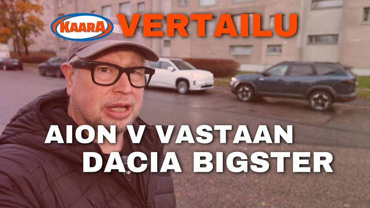 Yll&auml;tt&auml;j&auml; Kiinasta! GAC Aion V vastaan Dacia Bigster &ndash; kumpi vie voiton?