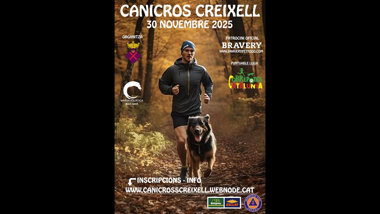 Canicross de  Creixell 2025