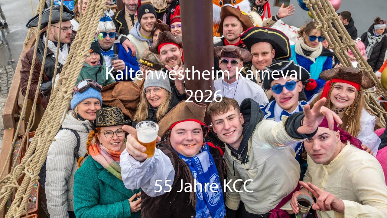 Kaltenwestheim Karneval 2026 55 Jahre KCC