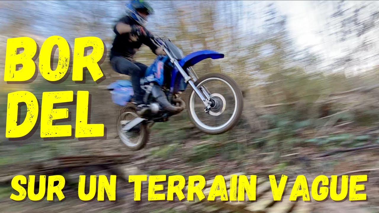 Bordel sur un terrain vague !! 125cc KAWA INCREVABLE ( + Bonus à la fin MDR !!)