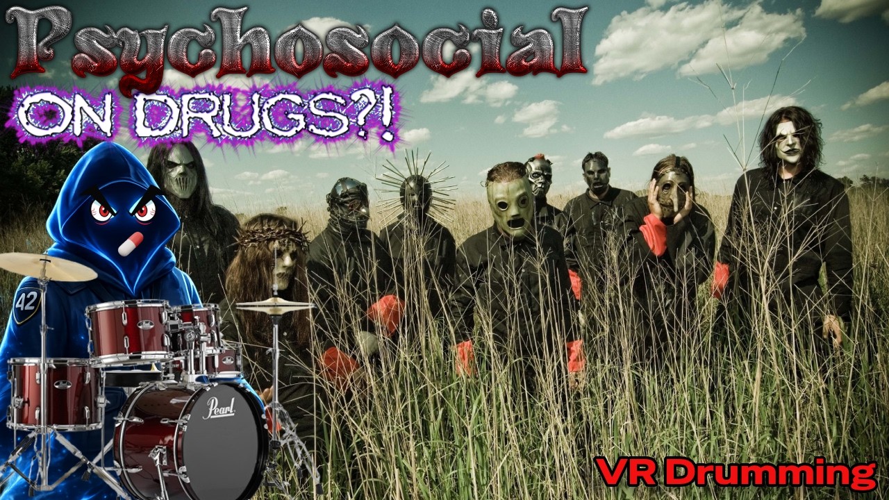 Psychosocial On LSD! | Paradiddle Drumming