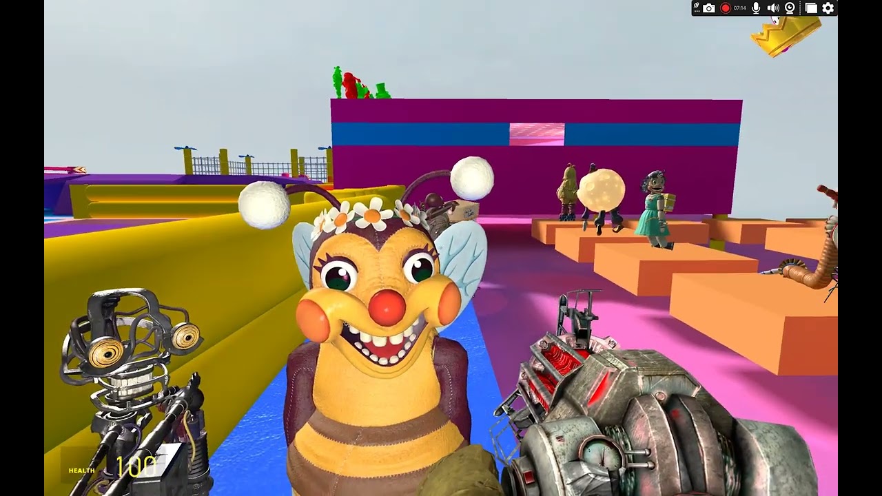 [gmod fnaf]secret of the mimic in fall guys [part 2]