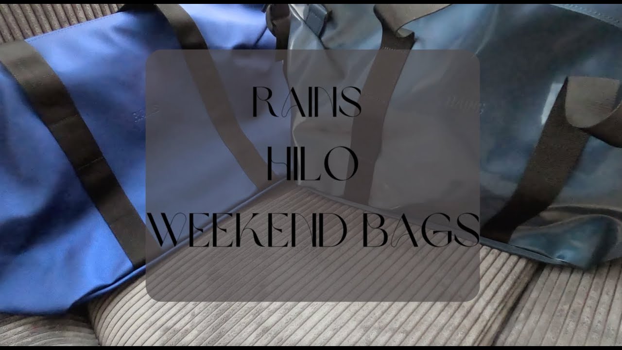 Rains Hilo Weekend Bags | Bag of Vic's