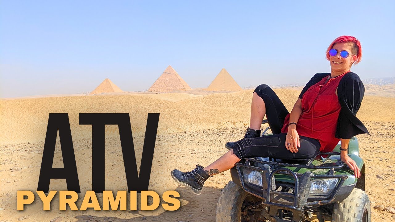 ATV Quad Bike at the Pyramids of Giza | Egypt Vlog # 176
