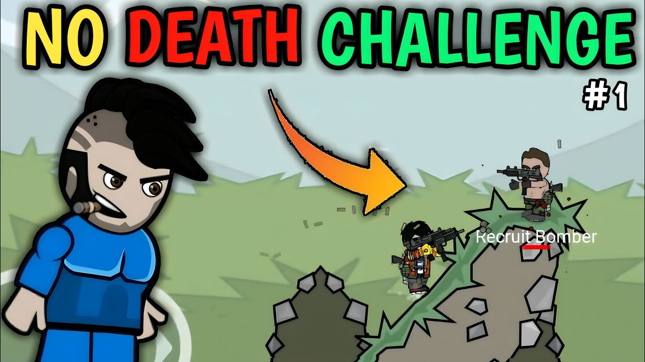 no death challenge in mini militia # 1