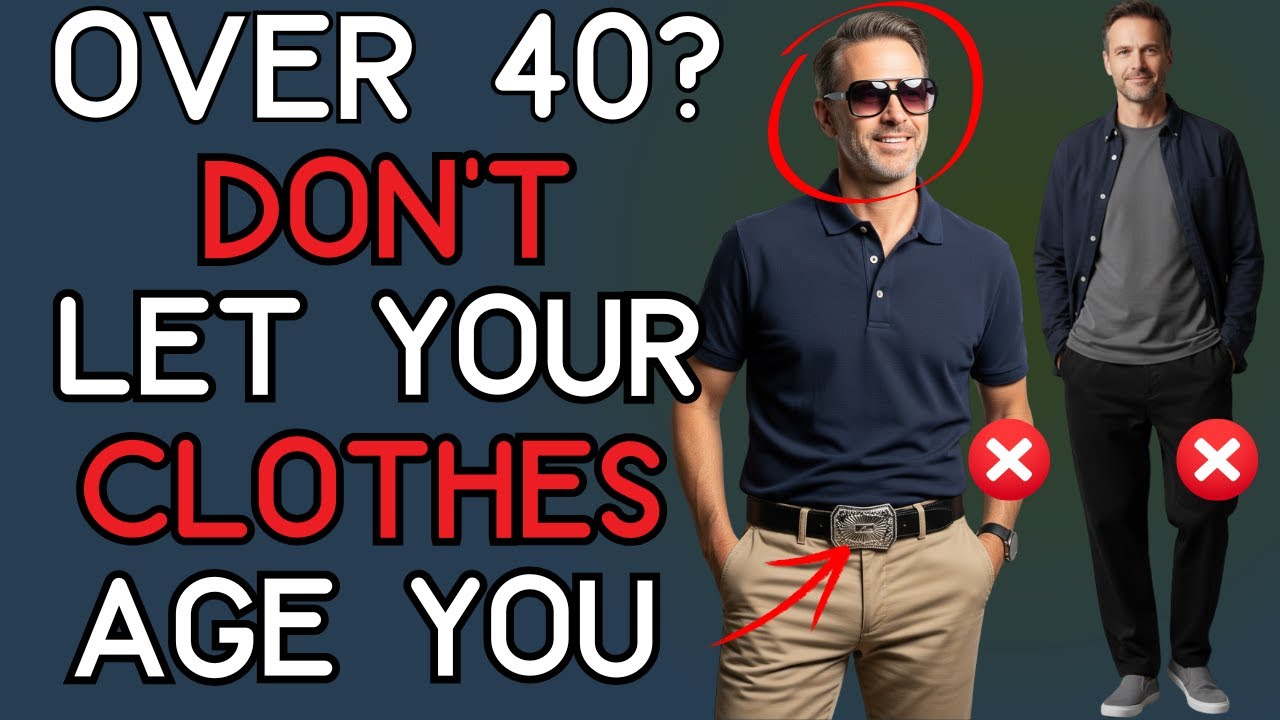 Over 40? 10 Signs You Haven't Mastered Mature Style | 40+ Men's Fashion