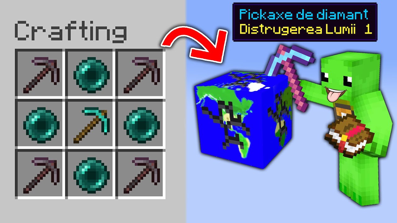 Minecraft dar Pot Crafta Enchant-uri Custom !