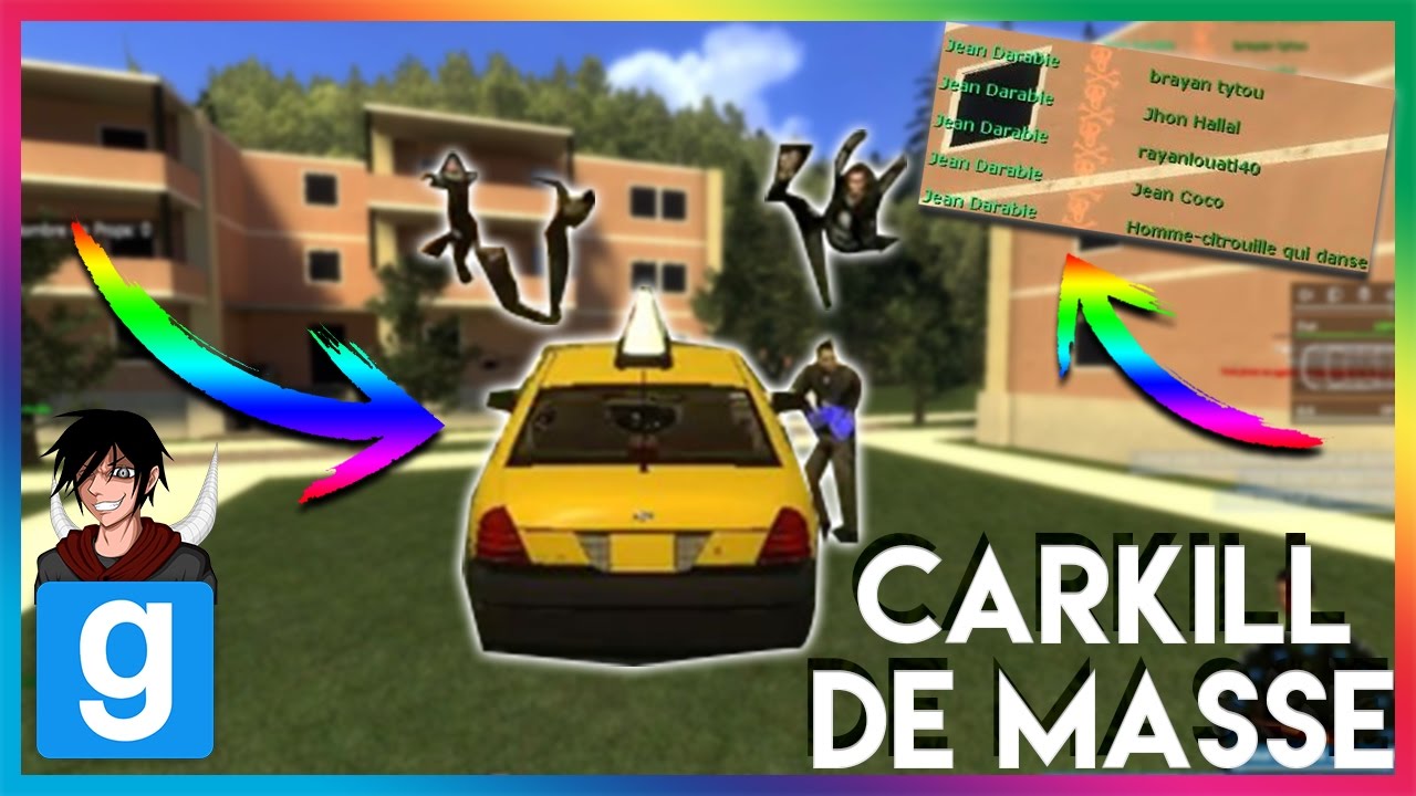CARKILL MONSTRUEUX ! ADMIN FURIEUX ! - GMOD DARKRP (COMPETITION CARKILL #2)