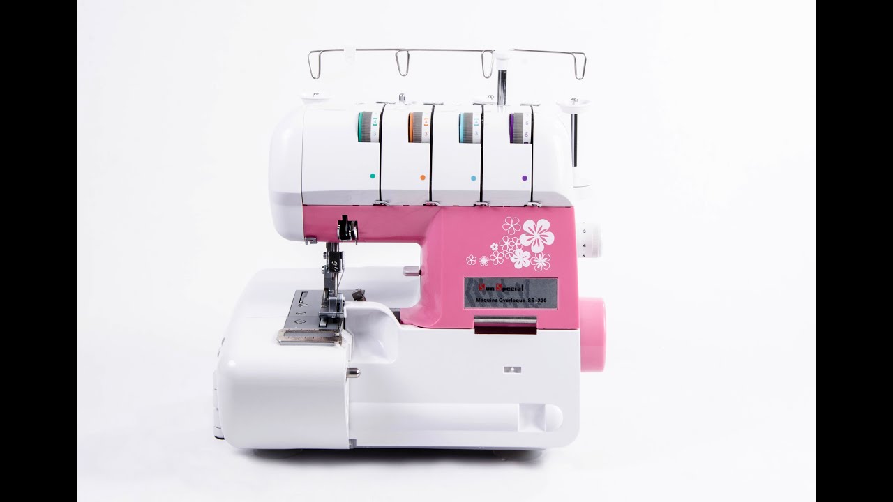 maquina overlock sun special modelo ss 320 PARTE 4