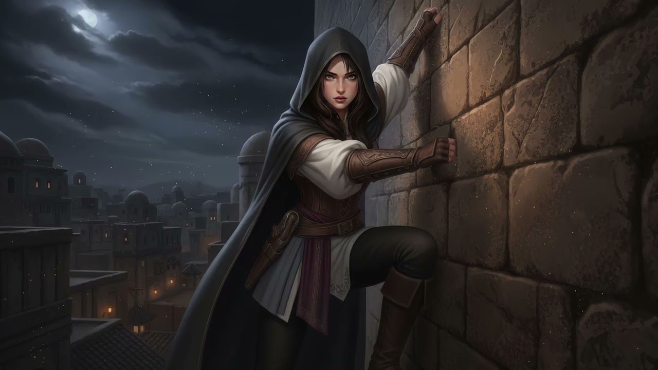 Shadow of the Streets | Dark Fantasy Lyrical Music | Laelyn the Wandering Bard