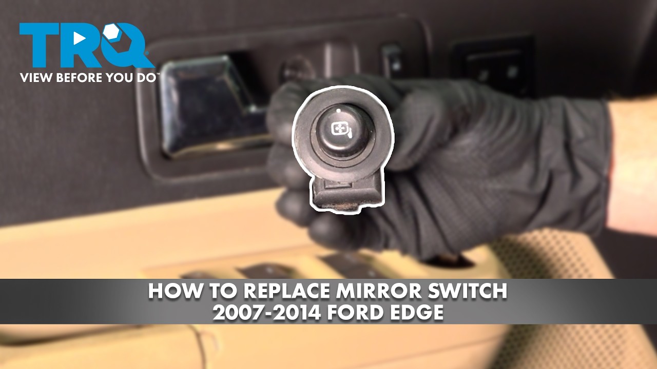 Как заменить переключатель зеркала заднего вида на Ford Edge 2007-2014 годов выпуска