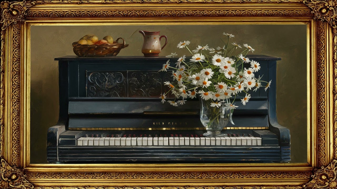 WALLPAPER TV ART PIANO AND FLOWERS 3 HOURS / DUVAR KAĞIDI TV SANATI PİYANO VE ÇİÇEKLER 3 SAAT