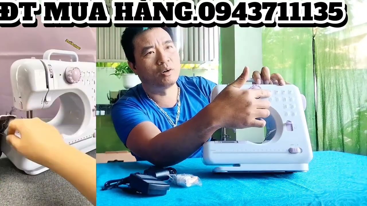 MÁY MAY MINI 12 CÓ CHẾ ĐỘ MAY THÔNG MINH 