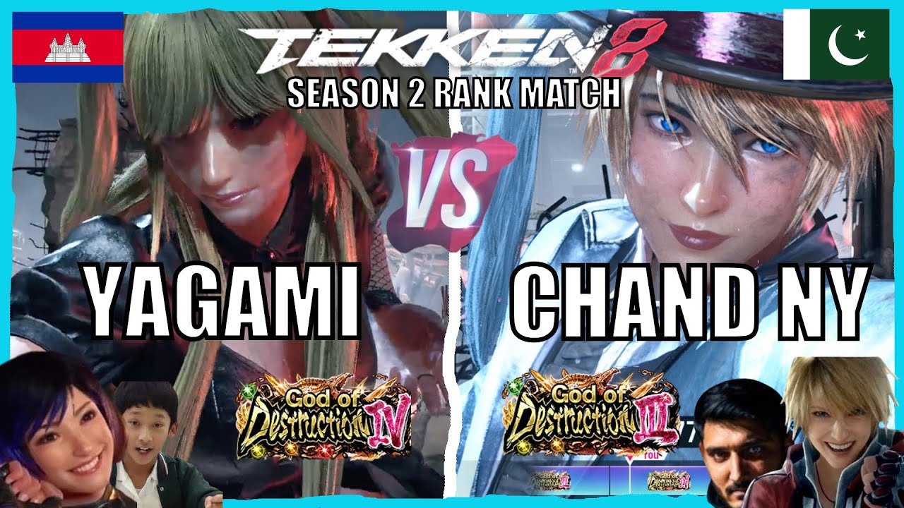 T8 🔥 YAGAMI (Low Ranked Reina) vs CHAND NY (Low Ranked Leo) 🔥 Tekken 8 Noob Gameplay