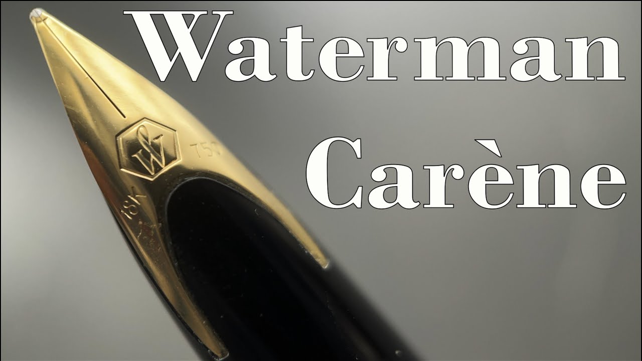 Waterman Carène Marine Amber