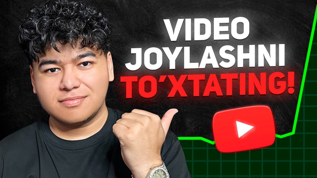 Men YouTubega 1000 ta Video Yukladim va Mana Nimani Tushundim!