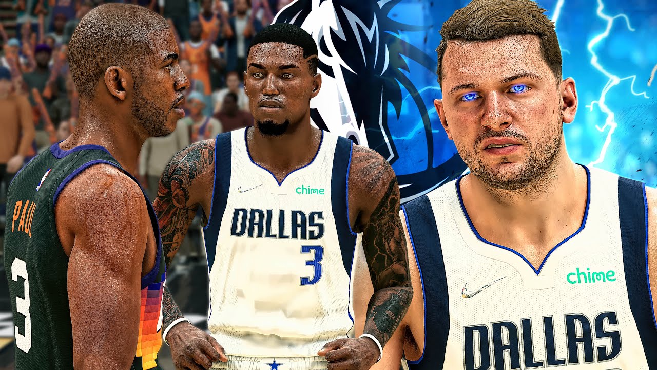 НОВЫЙ БОГ ПУТЕЙ! CP3 против ZP3! ЛУКА ТЯЖЁЛ КОМАНДУ!! - NBA 2K22 MyNBA #6