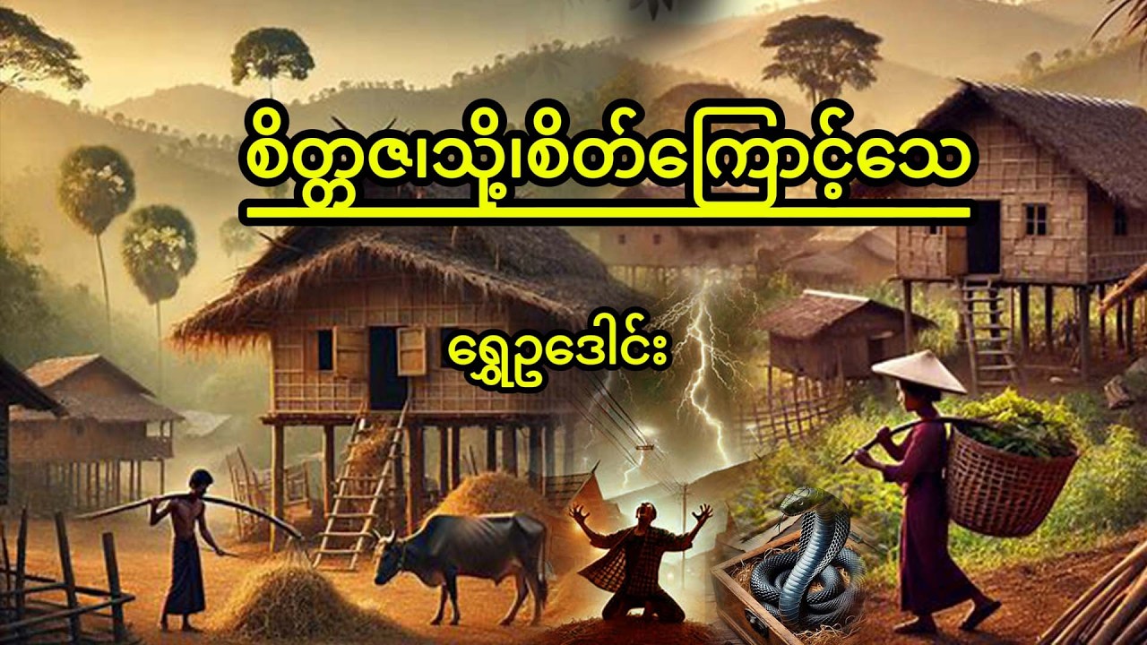 စိတ်ကြောင့်သေ #ရွှေဥဒေါင်း @BKEntertainmentMM #ထူးဆန်းထွေလာဇာတ်လမ်းများ #အသံဇာတျလမျးမြား #ဝတ္ထုတို