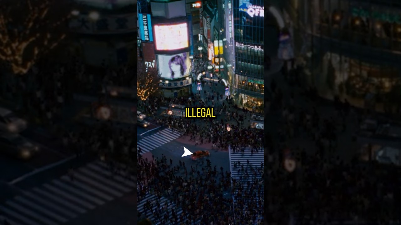 Tokyo Drift Infamous Illegal Scene #fastandfurious #movie #shorts