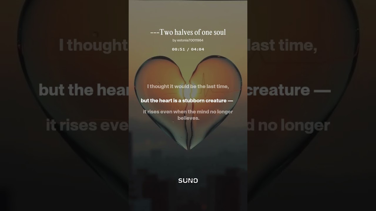 Two halves of one soul 1