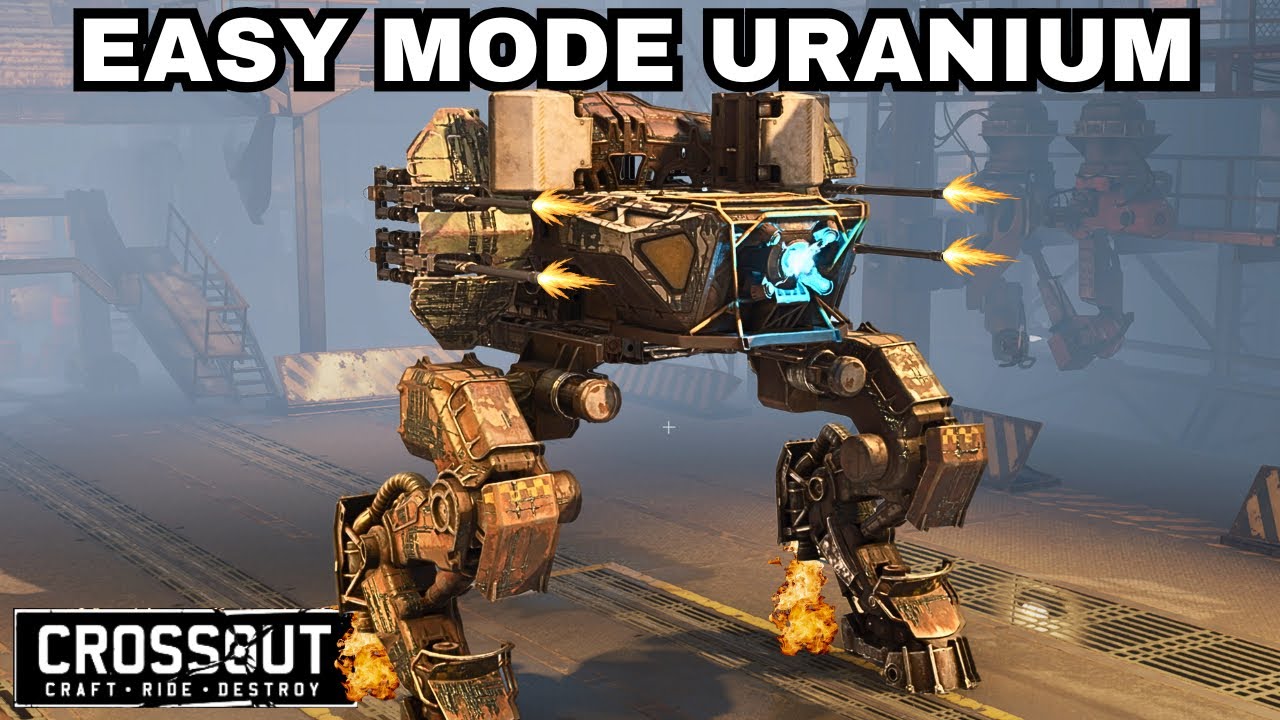 The Most Powerful Uranium Wars Build I Can Make in Crossout 