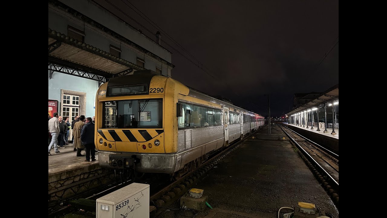 &Uacute;ltimo comboio Coimbra - Coimbra B a partir de Coimbra B em dire&ccedil;&atilde;o &agrave; Figueira da Foz