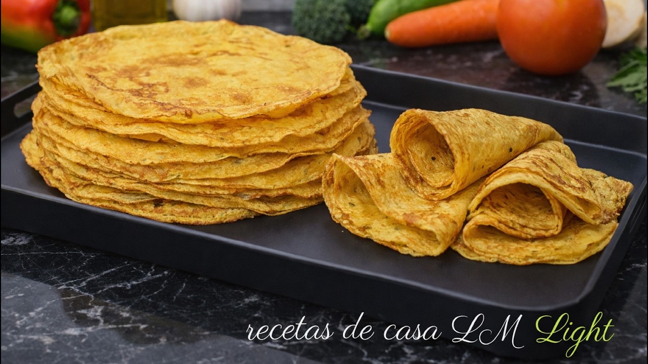 Crepes de Avena Superfácil y Mucho Más Ligeras