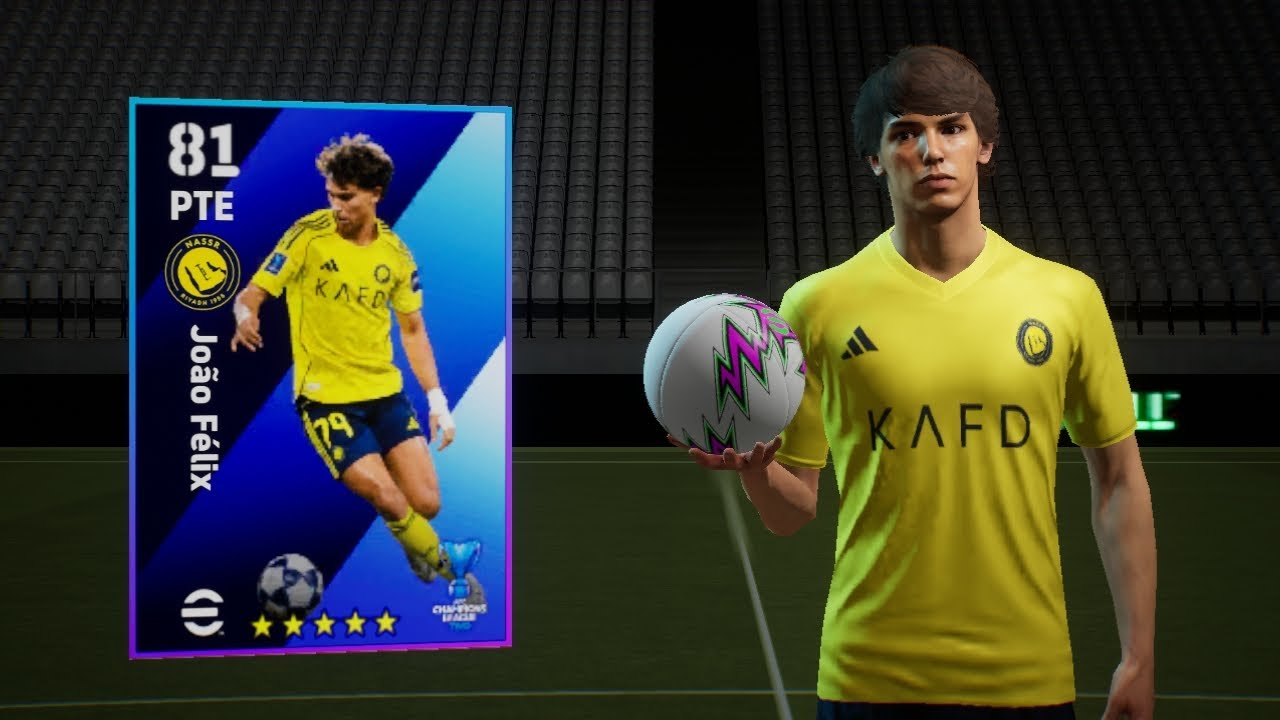 GAMEPLAY COM JOÃO FÉLIX NO EFOOTBALL 2026 MOBILE 