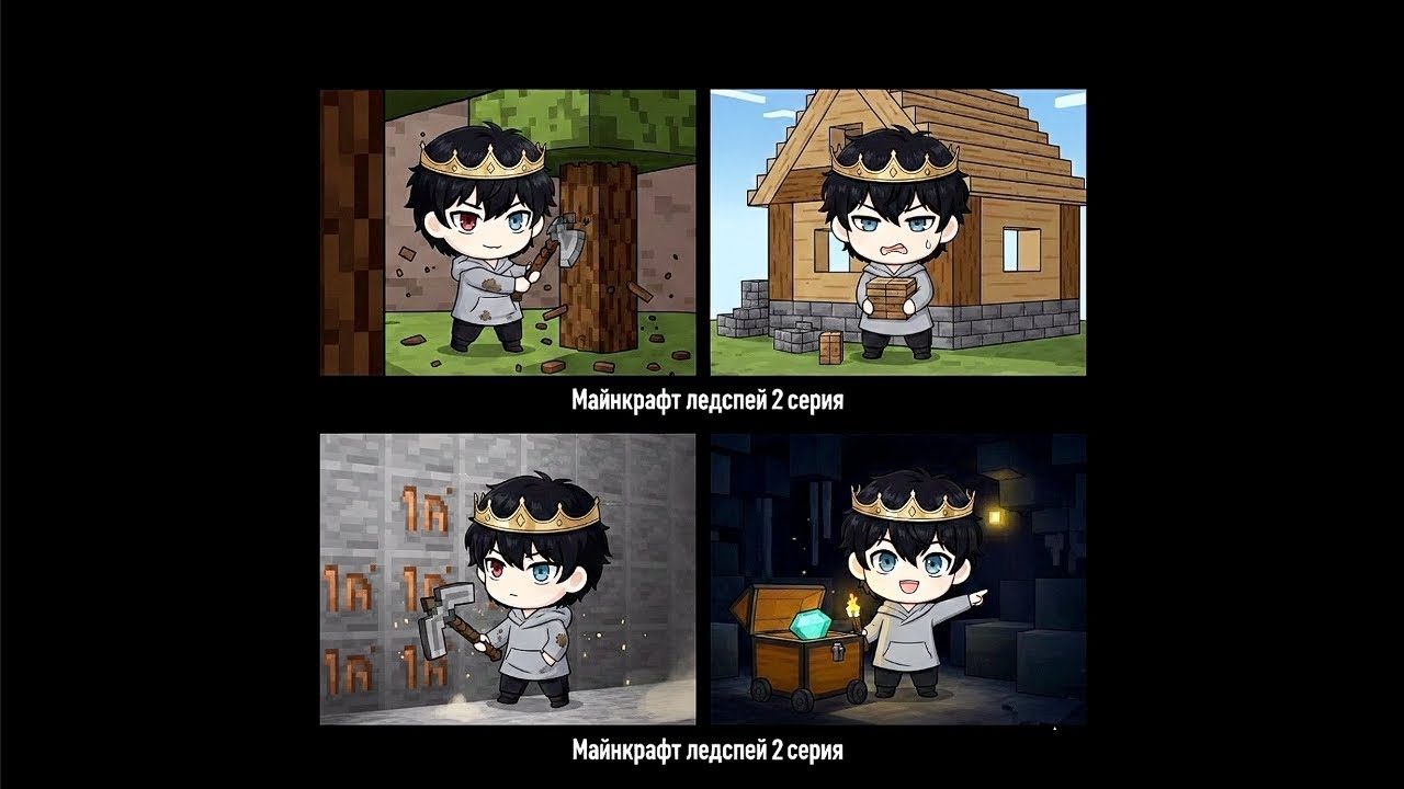 Простое выживание в Minecraft PE часть 2