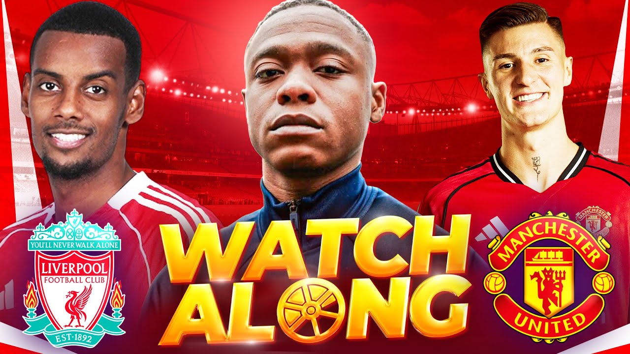 Liverpool 1-2 Manchester United Live watch along @deludedgooner