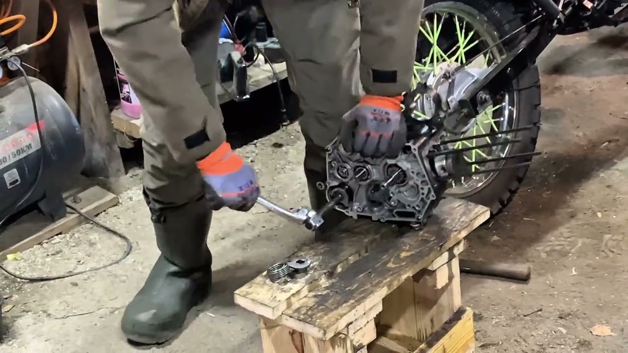 Делаем мотор на ALPHA SA MAX 125