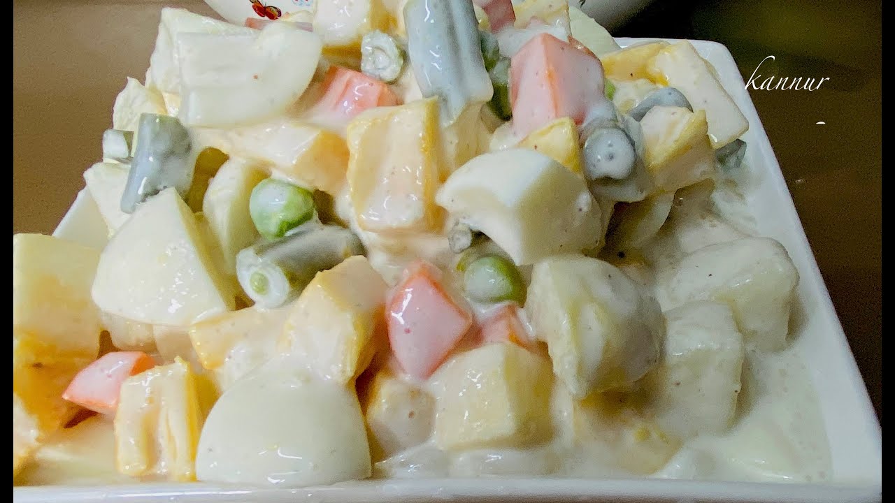 RUSSIAN SALAD | Healthy & Tasty Salad | How to Make Perfect Russian Salad At Home | The Best Salad