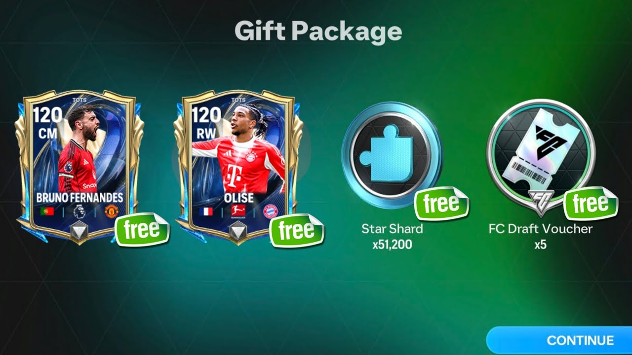 Glitch Compensation! Free 2&times; 120 TOTS & 51K Star Shards | FC Mobile
