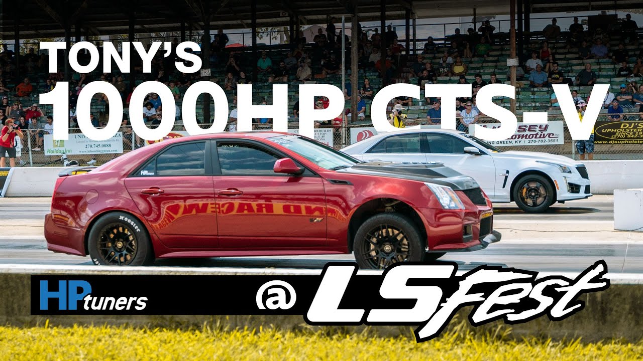 1000 Horsepower CTS-V at LS Fest! | HP Tuners Customer Story
