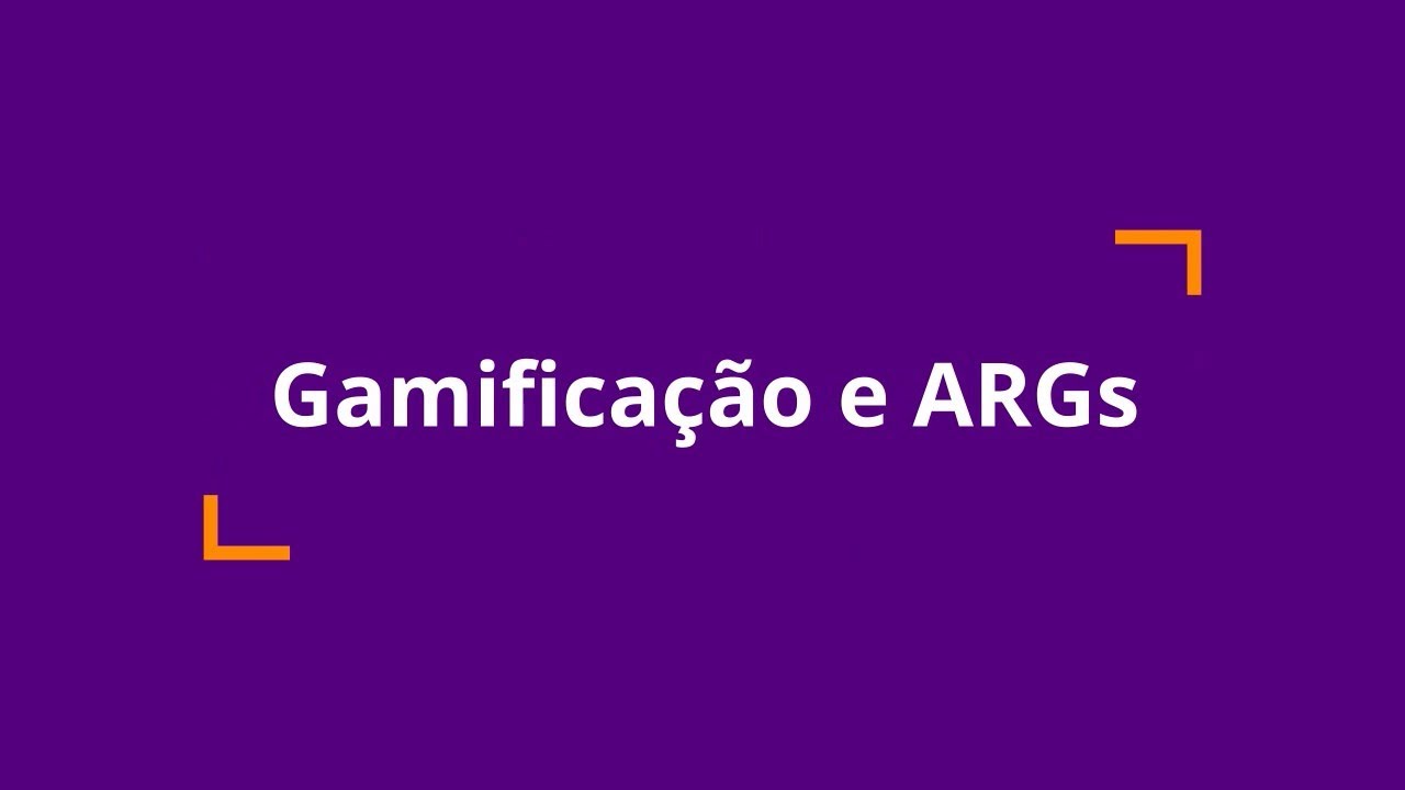 Gamificação e ARGs
