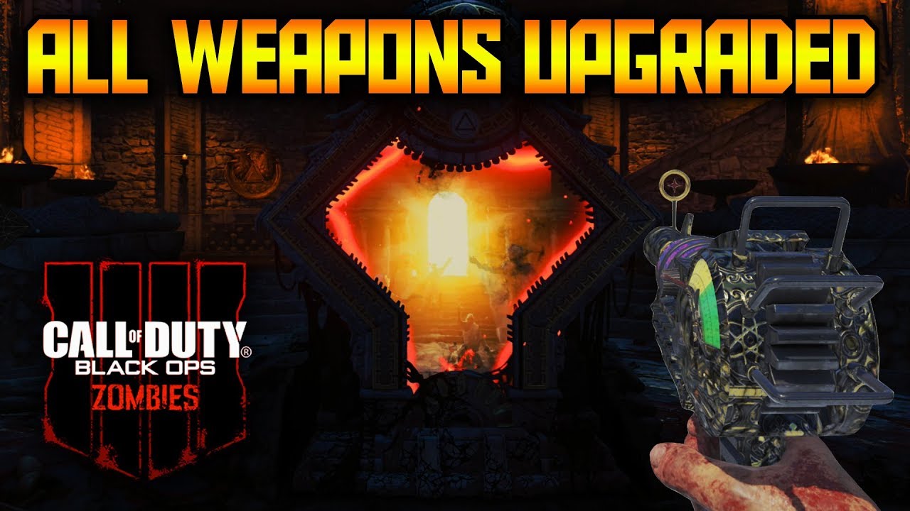 ALL GUNS PACK A PUNCHED IN BLACK OPS 4 ZOMBIES (Every BO4 Zombies Weapons Upgraded)