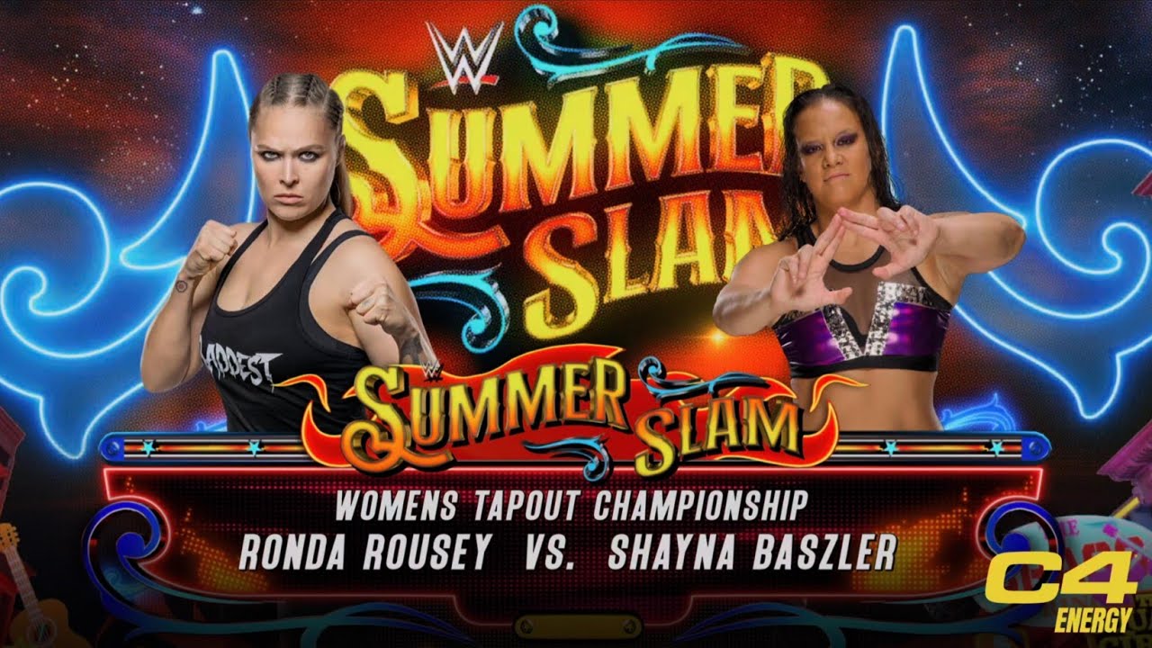 WWE 2K23 PS5 Tapout Title 30 Minute Submission Only Iron Woman Match Ronda Rousey vs Shayna Bazsler