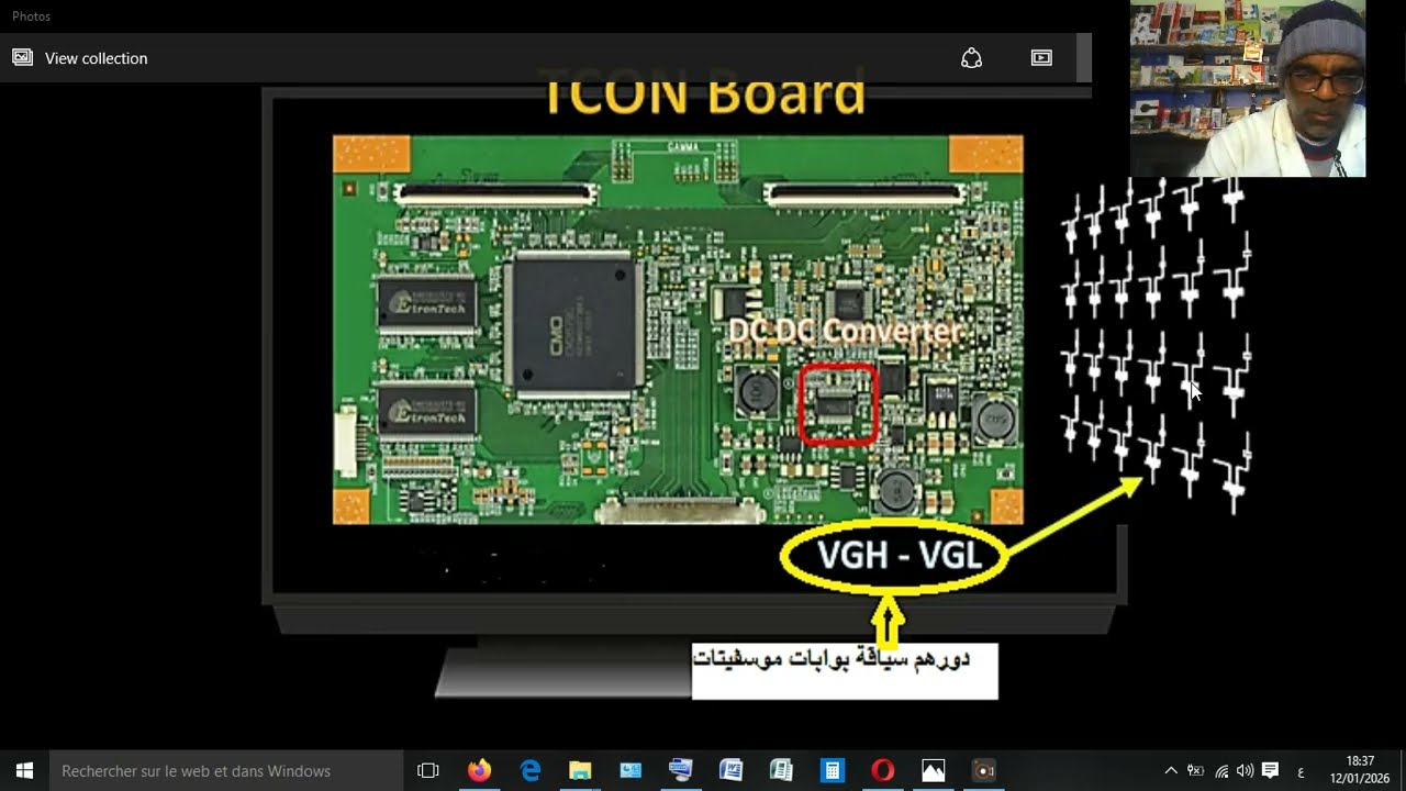 كيف تنتج VGL &  VGH  داخل DC-DC CONVERTER