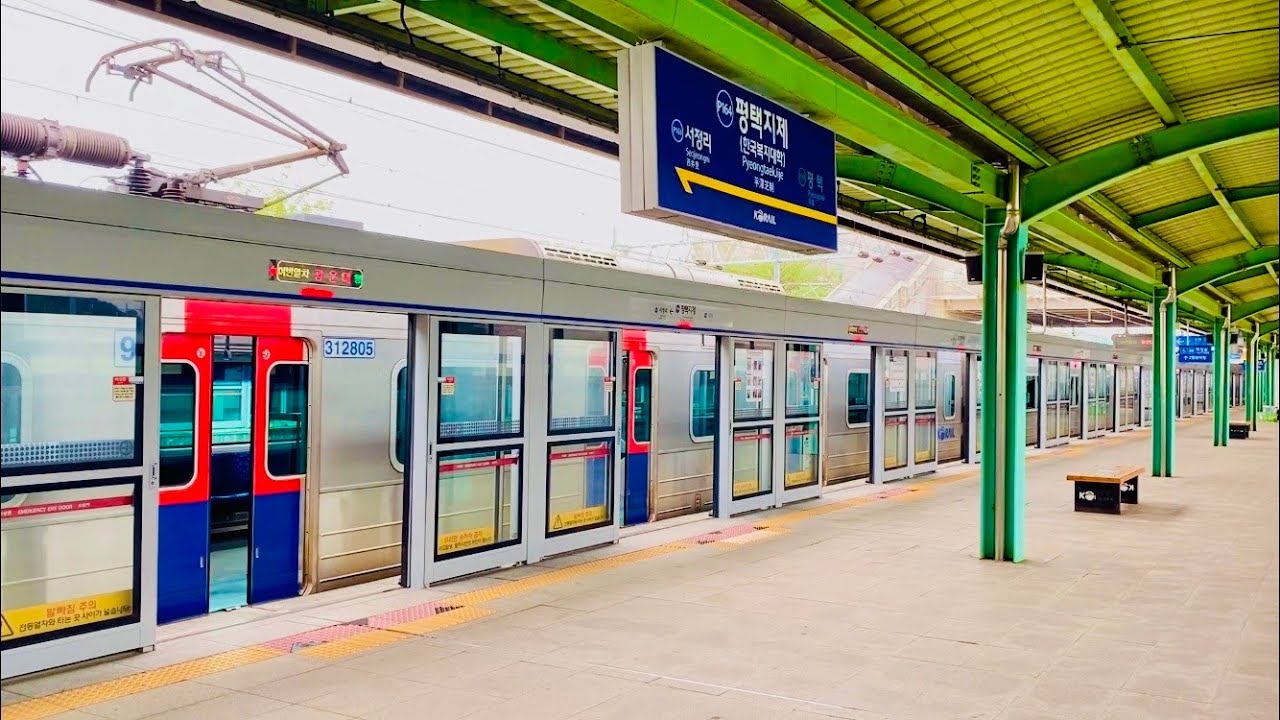 코레일 1호선 평택지제역 진입,발차 / Korail Line1. PyeongtaekJije station