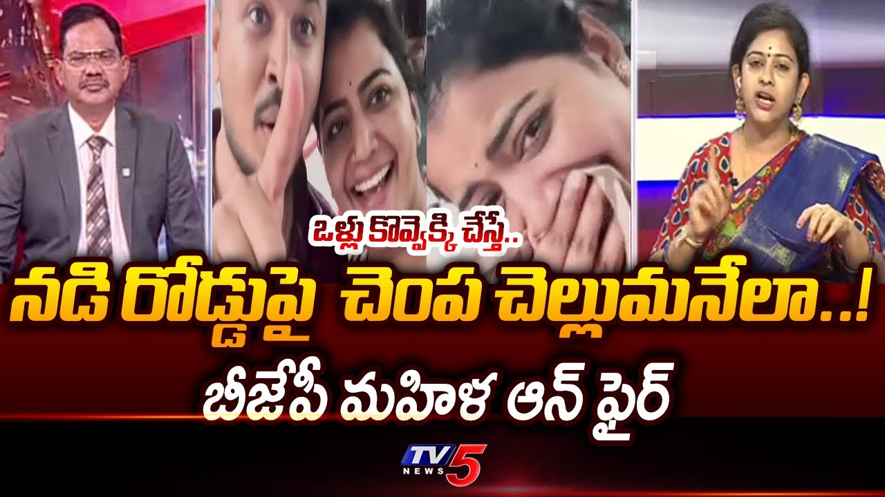 BJP Yamini Stunning Reaction On Anchor Shiva Jyothi Tirumala Prasadam Controversy | TTD Latest | TV5