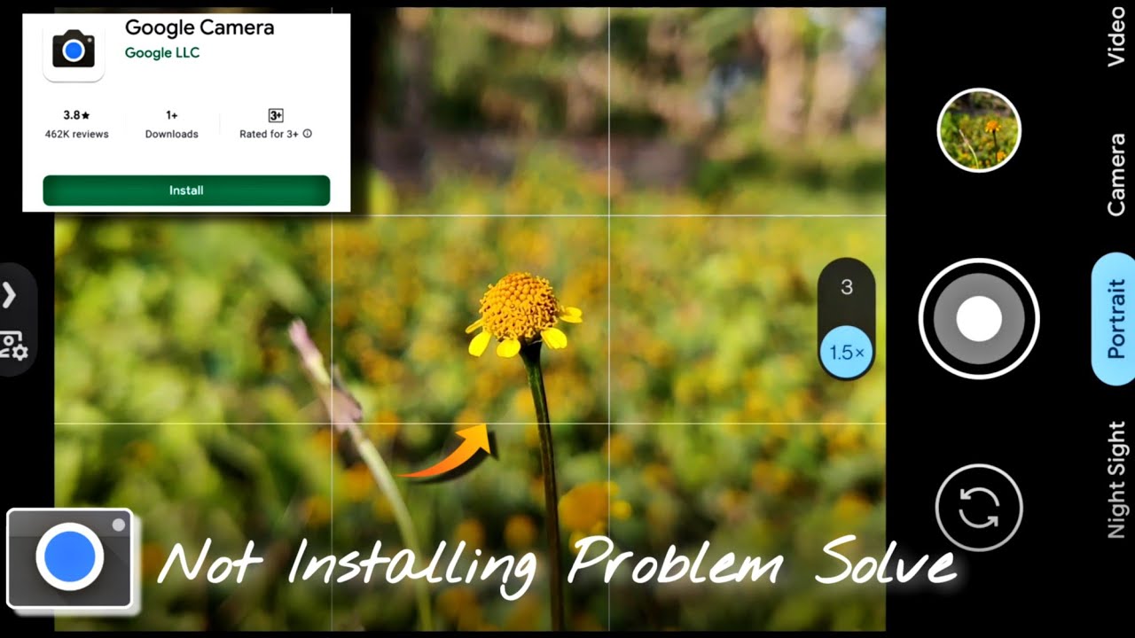 Google Camera Not Install Problem Solve || Best & Perfect Gcam For Your Phone ! 🔥