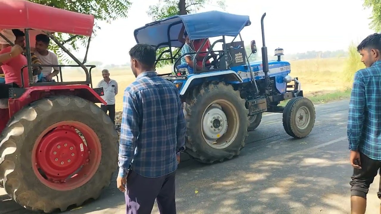Mahindra 575 vs sonalika 745 jabardast tochan