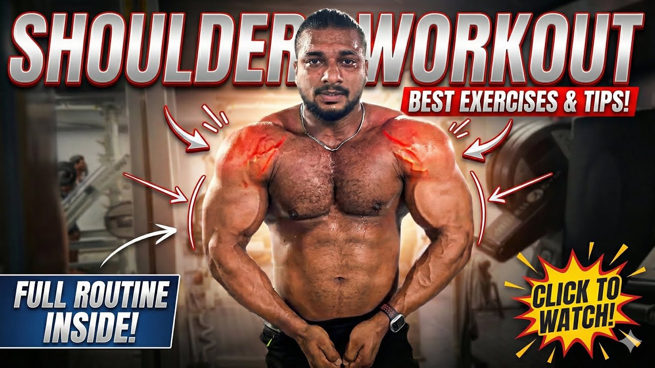 Killer Shoulder Workout | Bade Aur Wide Delts Kaise Banaye 