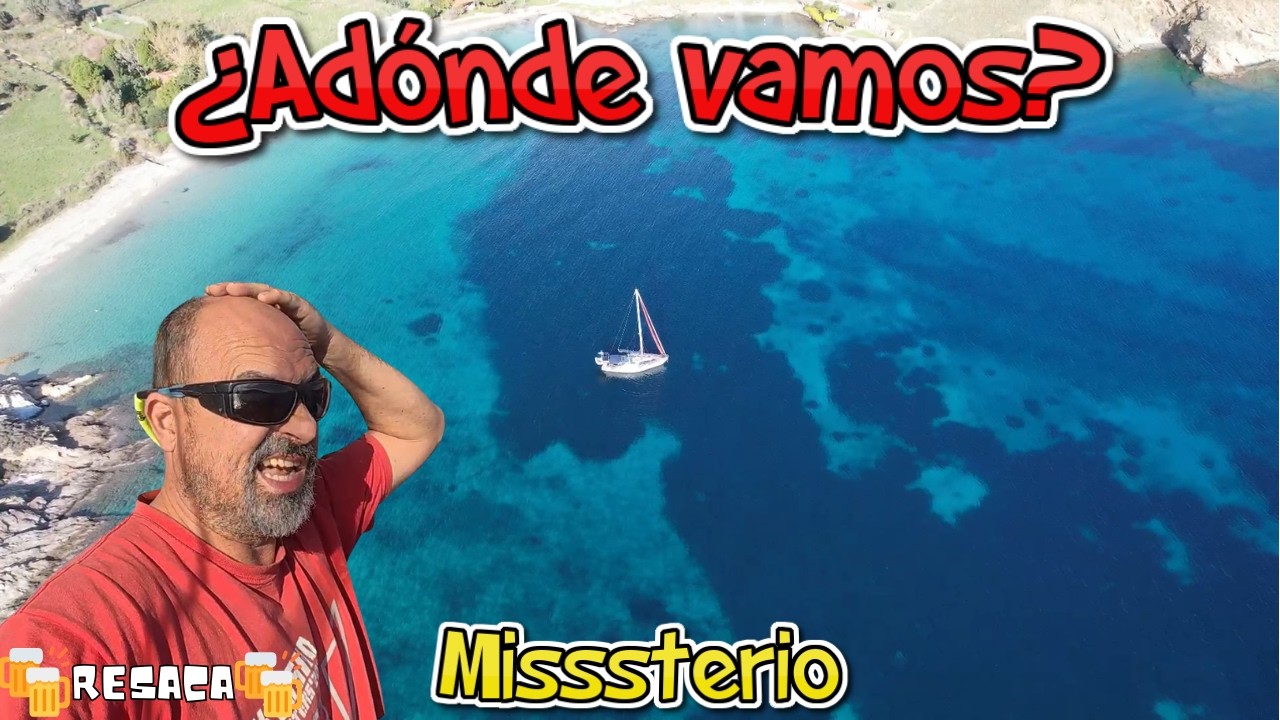 Navegamos desde la Bahía de Castri hasta donde el motor nos lleve, es decir Makronisos